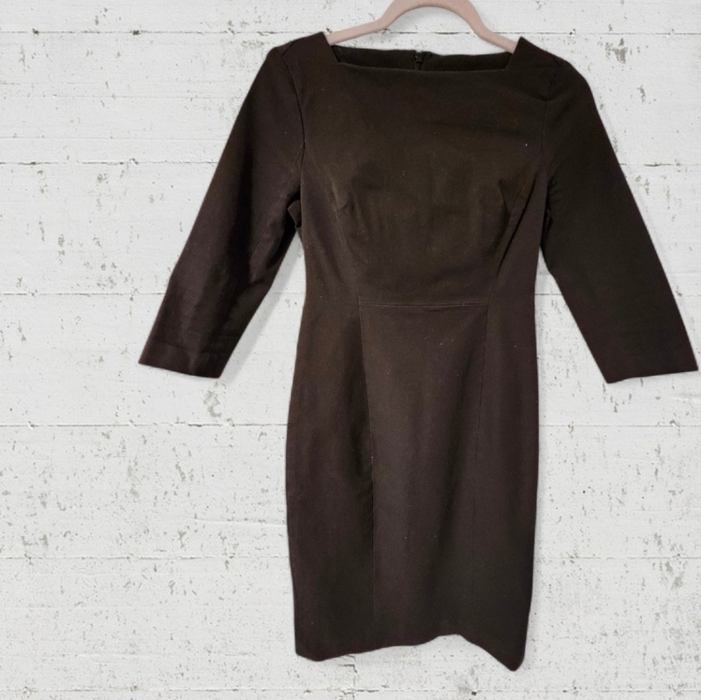 Classic Banana Republic Classic Black Dress, Thick Fabric